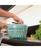 Centrifugeuse à salades Spin&Store vert lichen - D.26 cm
