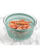 Centrifugeuse à salades Spin&Store vert lichen - D.26 cm