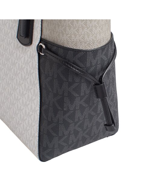 Bolsa Voyager grande en blanco y negro - 15,9x27,9x29,2 cm