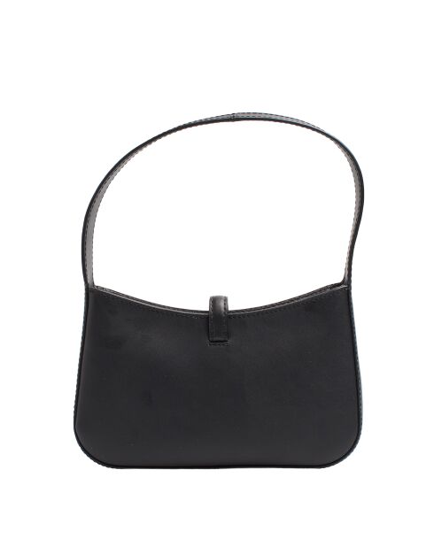 Bandolera Lyra de piel negra - 22,9x14x5,1 cm