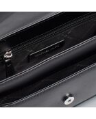 Bandolera Bradshaw mediana de piel negra - 23,5x16,4x5,7 cm