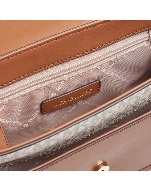 Bradshaw mittelgroße Schultertasche in Vanillefarben — 23,5 x 16,4 x 5,7 cm