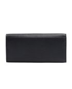 Portefeuille en cuir Hamilton noir - 19.5x10 cm