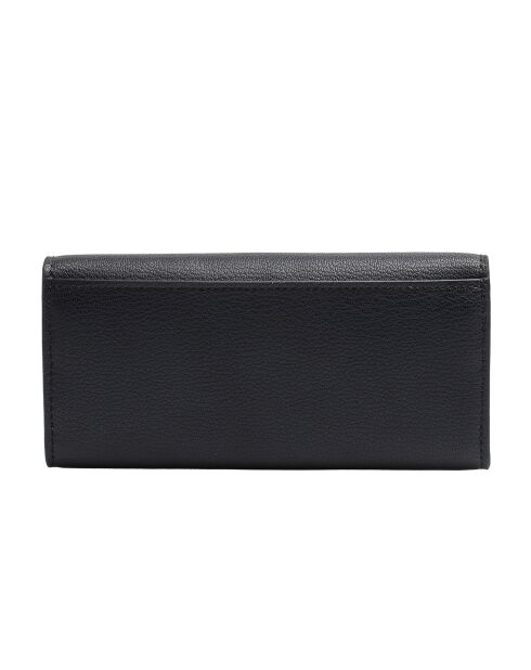 Portefeuille en cuir Hamilton noir - 19.5x10 cm