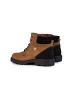Banes laarzen van 100% nubuck, lichtbruin/zwart
