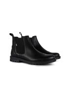 Chelsea boots 100 % cuir Movar noires