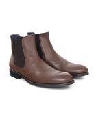 Chelsea boots 100 % cuir Luri marron