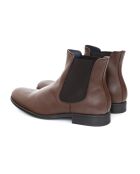 Chelsea boots 100 % cuir Luri marron