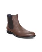 Chelsea boots 100 % cuir Luri marron
