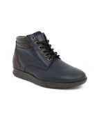 Berno blaue Stiefel aus 100% Leder