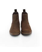 Bruine suède Chelsea-laarzen van Norbel