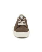 Bruine Nucati sneakers van 100% nubuckleer