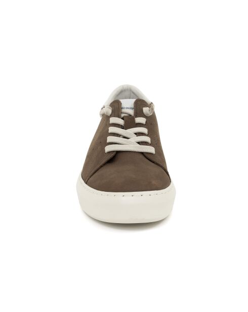 Bruine Nucati sneakers van 100% nubuckleer