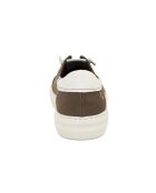 Bruine Nucati sneakers van 100% nubuckleer