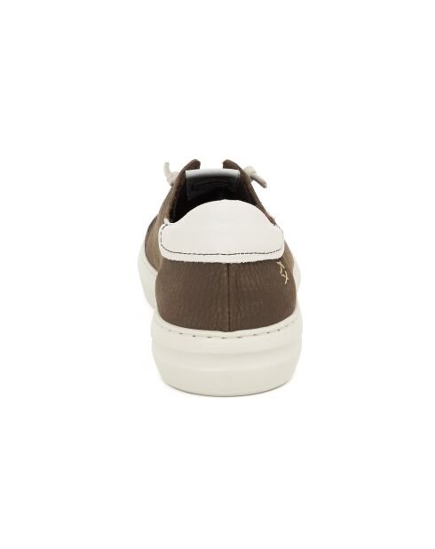 Bruine Nucati sneakers van 100% nubuckleer