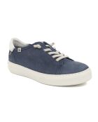 Nucati blaue Sneakers aus 100% Nubukleder