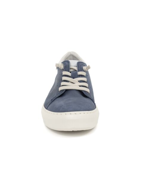 Nucati blaue Sneakers aus 100% Nubukleder