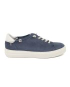 Nucati blaue Sneakers aus 100% Nubukleder