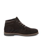 Boots  en daim Surobo marron foncé