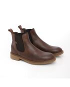 Chelsea-Stiefel aus 100% Leder Taker braun