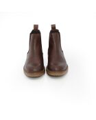 Chelsea-Stiefel aus 100% Leder Taker braun