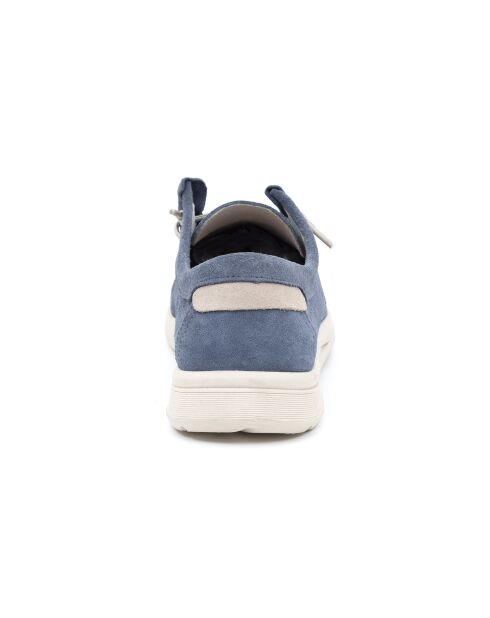 Blauwe suède bootschoenen van Waldo