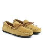 Mocassins en daim Salazo jaunes moutarde