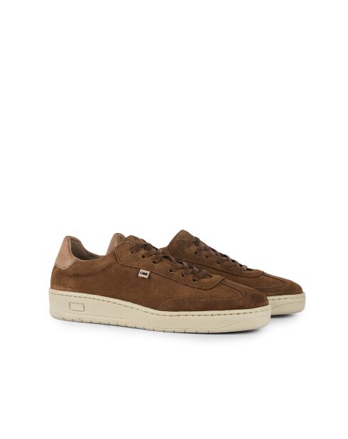 Baskets en daim Selnor marron clair