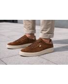 Baskets en daim Selnor marron clair