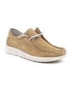Zapatos náuticos Waldo de gamuza beige