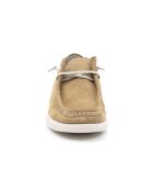 Zapatos náuticos Waldo de gamuza beige