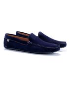 Mocasines de gamuza azul Sinan