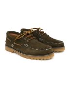 Suni groene suède bootschoenen