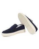 Danesio blauwe instappers van 100% leer