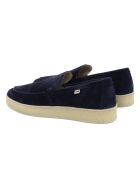 Mocassins en daim Saru bleus