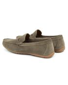 Mocasines Soca de gamuza beige