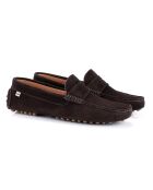 Mocassins en daim Sadok marron
