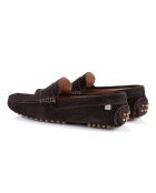 Mocassins en daim Sadok marron