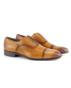 Chaussures Oxford 100 % cuir Mivan marron clair