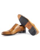 Chaussures Oxford 100 % cuir Mivan marron clair