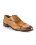 Chaussures Oxford 100 % cuir Mivan marron clair