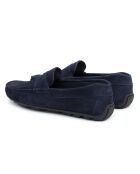 Blue Shome instappers van suède