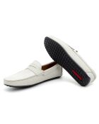 Mocassini Edel 100% bianchi