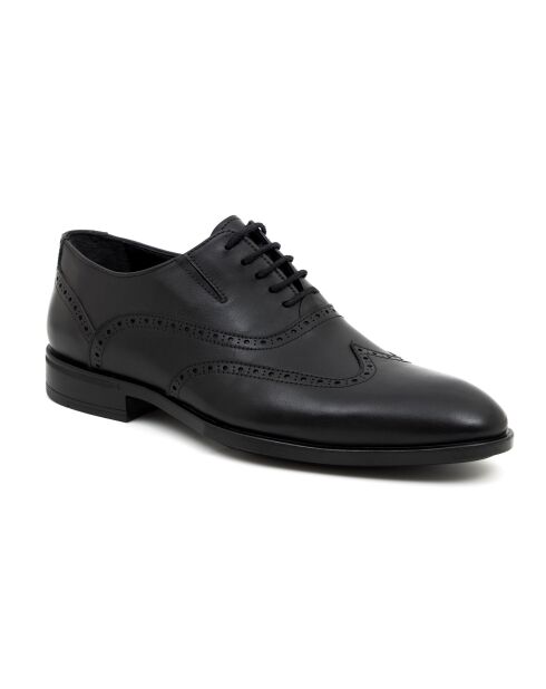 Chaussures Oxford 100 % cuir Narzor noirs