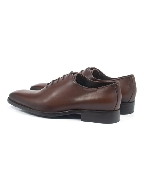 Armon braune Oxford-Schuhe aus 100% Leder