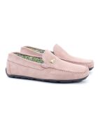 Mocasines de gamuza rosa Sopet