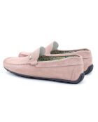 Mocasines de gamuza rosa Sopet