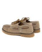Scarpe da barca Suni in pelle scamosciata beige