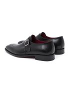 Monks 100% zwart Lubilla leer