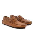 Mocbafaz 100% lederen mocassins lichtbruin